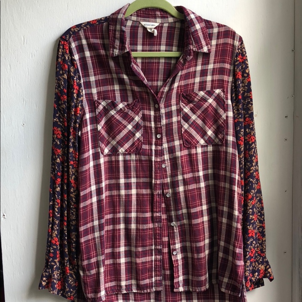 Flannel weekend blouse